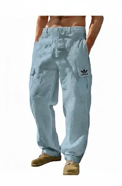 Cargo Comfort Linen Pants